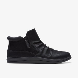 Clarks Breeze Range Black Kadın Bot Siyah | 34208HVAO
