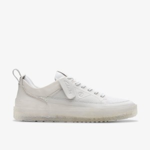 Clarks Somerset Lace Off White Nubuck Erkek Spor Ayakkabı Beyaz | 87496YGXI