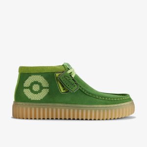 Clarks Torhill Explore x Pok Erkek Bot Yeşil | 78605VHLY