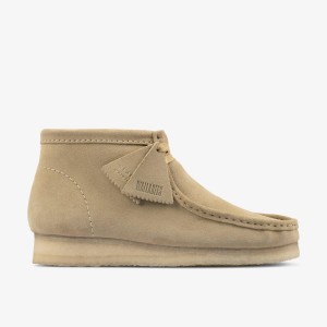 Clarks Wallabee Boot Maple Suede Erkek Wallabees Maple | 74238ZLPD
